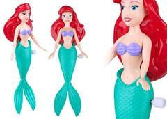 BONECA ARIEL A CORDA 20,2X8CM PRINCESAS