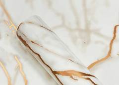 PAPEL CONTATO 45CMX10M CALACATTA BRANCO