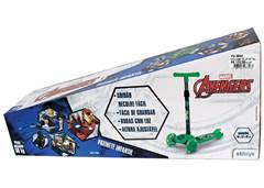 PATINETE AVANGERS AJUSTAVEL E DOBRAVEL C/3 RODAS