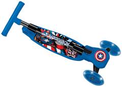 PATINETE AVANGERS AJUSTAVEL E DOBRAVEL C/3 RODAS