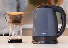 CHALEIRA ELETRICA INOX 2L 220V ELGIN CINZA