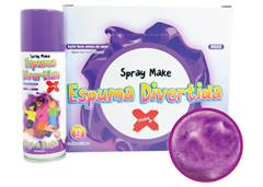 ESPUMA DIVERTIDA MAKE GATE 72 150ML ROXO