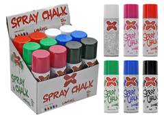 GIZ SPRAY CHALK MAKE GATE 72 150ML SORTIDO 17557