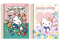 CADERNO CAPA DURA HELLO KITTY 15X1 240F