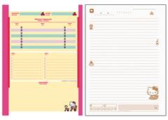 CADERNO CAPA DURA HELLO KITTY 15X1 240F