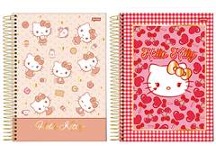 CADERNO CAPA DURA HELLO KITTY 15X1 240F