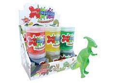 MELEKINHA SLIME POTE MAKE 130G DINOSSAURO