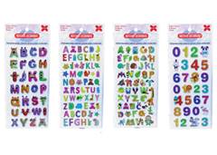 ADESIVO GATE+ 10X24CM LETRAS+NUMEROS SOR