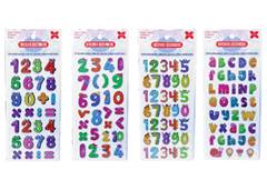 ADESIVO GATE+ 10X24CM LETRAS+NUMEROS SOR