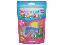 MASSA MODELAR EVA 50G C/10 CORES SORTIDA
