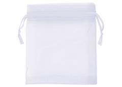 SACO ORGANIZA GATE 8X10CM C/10 BRANCO