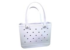 BOLSA MAO ELEGANCE MAKE+ M 36X13CM BRANCA