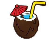 PINS CHARMINHO EVA AGUA COCO 3X3CM