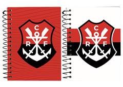 CADERNETA C.DURA 1/8 96F FLAMENGO