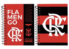 CADERNETA C.DURA 1/8 96F FLAMENGO