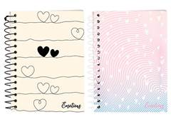 CADERNETA C.DURA 1/8 96F EMOTIONS