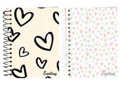 CADERNETA C.DURA 1/8 96F EMOTIONS