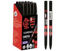 CANETA ESF.  1.0MM FLAMENGO C/50 AZUL
