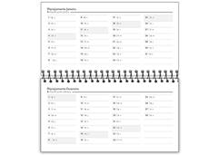 AGENDA 2026 MODERNA BLOCK MINI 64F