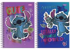 CADERNETA C.DURA 1/8 ESP 80F STITCH