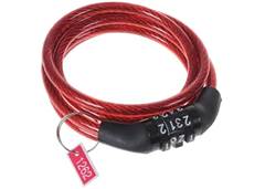 CADEADO FLEXIVEL C/SEGREDO 1,3M ZEIN