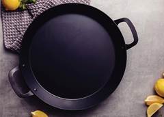 PAELLERA 38CM FERRO 5,1L PROFISSIONAL