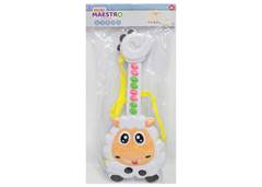 MINI GUITARRA OVELHA C/SOM 12X29CM SORTIDA