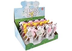 MINI VENTILADOR INF ANIMAIS 5X13CM SORT