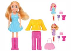 BONECA MARIBEL 4,5X16CM SORTIDO