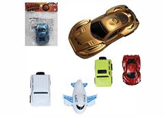 MINI VEICULOS A FRICCAO 4X3X9CM SORT