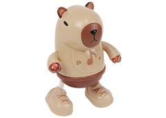 CAPIVARA DIV C/LUZ E SOM 20CM SORTIDA