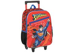 MOCHILA C/CARR. LUXCEL SUPER MAN VM 4226