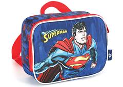 LANCHEIRA LUXCEL SUPERMAN AZUL 42263