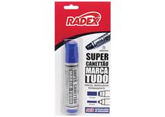 MARCADOR PERMANENTE RADEX CANETAO AZ C/1 **