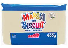 MASSA BISCUIT RADEX 400G NATURAL