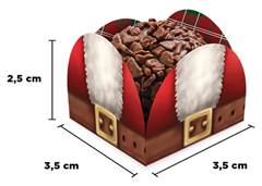 FORMINHA PAPEL DOCE C/50 REGINA NATALINA