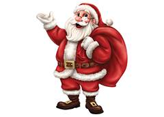 PAPAI NOEL DECORATIVO REGINA NATALINA