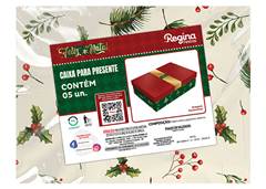 CAIXA C/TAMPA 27X21X10CM REGINA NATALINA