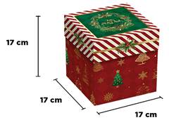 CAIXA PANETO C/TAMPA CLASSI REGINA NATAL