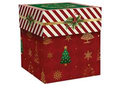 CAIXA PANETO C/TAMPA CLASSI REGINA NATAL