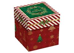 CAIXA PANETO C/TAMPA CLASSI REGINA NATAL