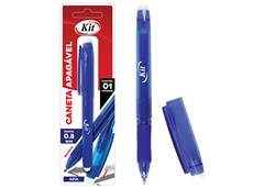 CANETA KIT APAGAVEL AZUL C/01