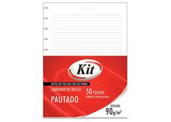 REFIL FOLHAS KIT CADERNO DISKO 50F