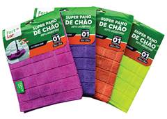 PANO DE CHÃO 100% MICROFIB FORTLAR 49X59