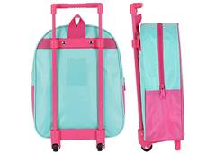 MOCHILA C/CARR. LUXCEL STITCH PINK 42674