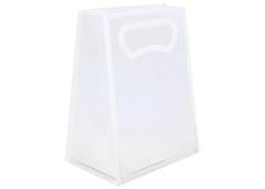SACOLA PLANA FOSCA PP 25X15X9 C/ALCA