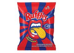 BATATA FRITA ONDULADA RUFFLES 33G CHURRA