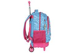 MOCHILA C/CARR. LUXCEL STITCH PINK 50102