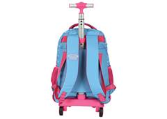 MOCHILA C/CARR. LUXCEL STITCH PINK 50102