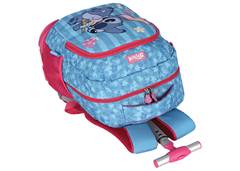 MOCHILA C/CARR. LUXCEL STITCH PINK 50102